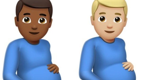 Значок беременной женщины