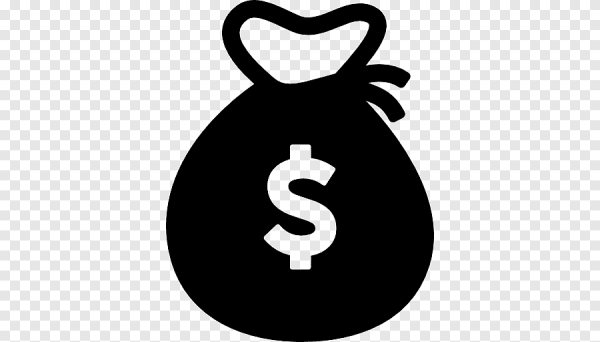 Пиктограмма мешок с деньгами