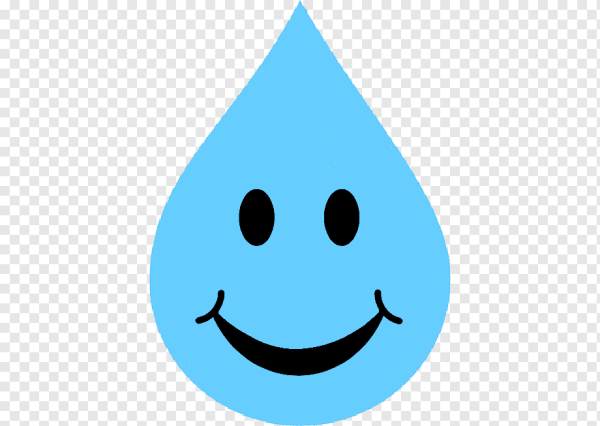 Капля с лицом