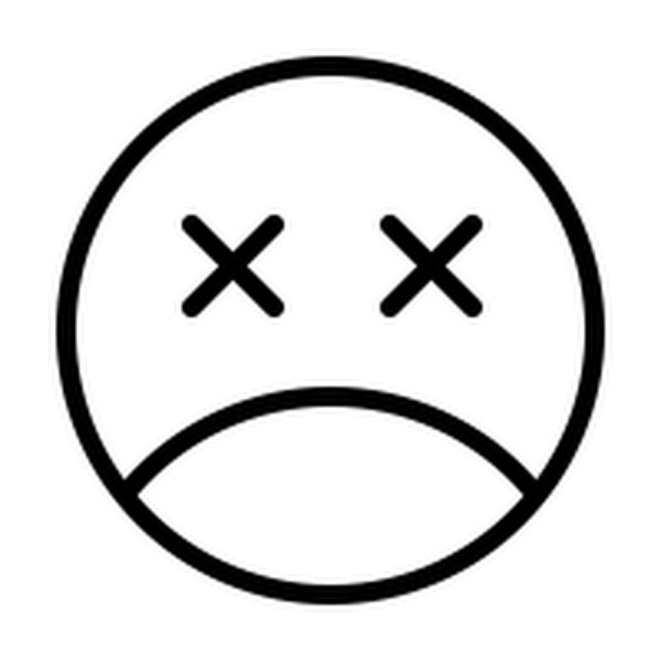 Крестики вместо глаз