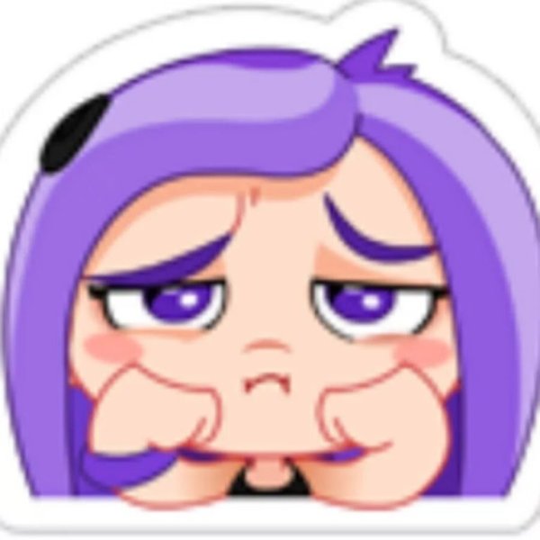 Стикеры вайбер Вайолет