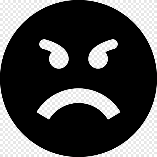 Недовольный смайлик