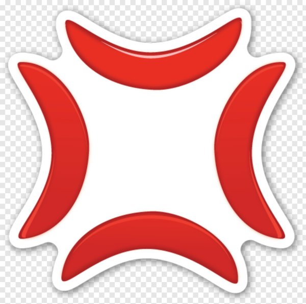 Значок злится