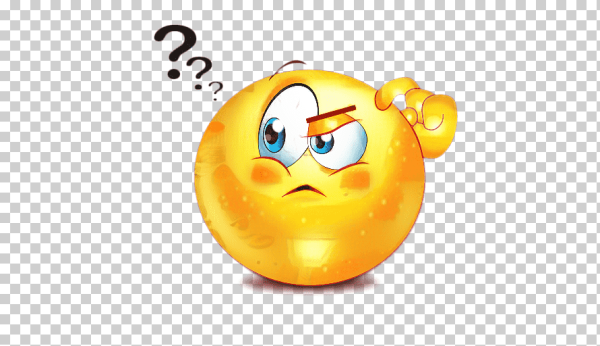 Думающий смайлик