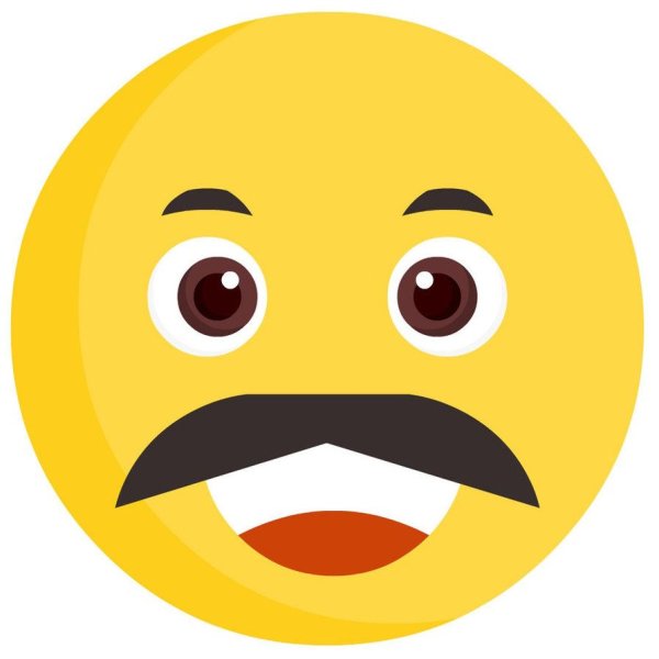 Эмодзи с усами