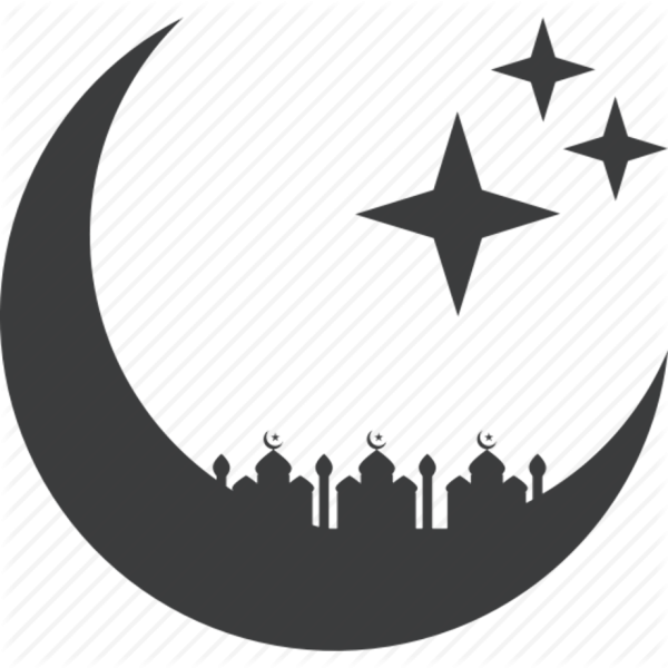 Символ Ислама на прозрачном фоне