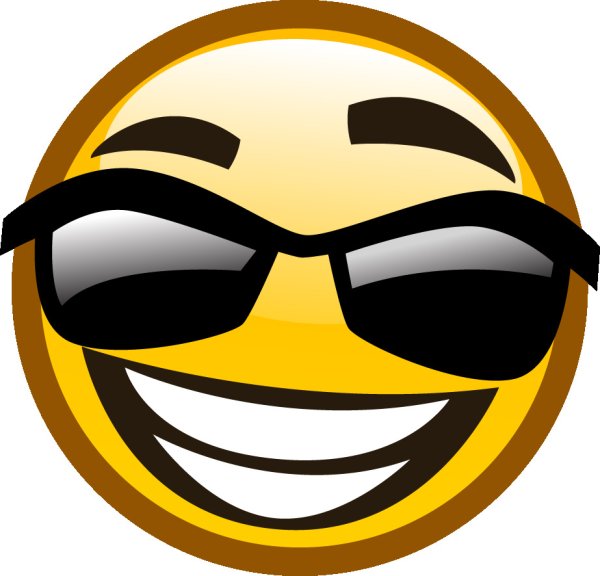 Крутой смайлик