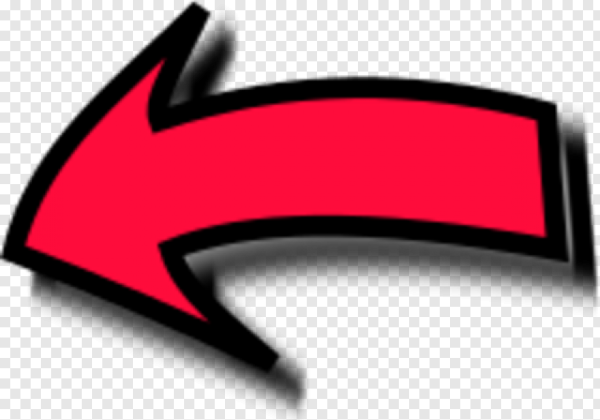 Стрелка нарисованная