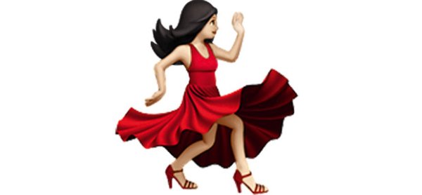 Эмодзи Танцующая девушка