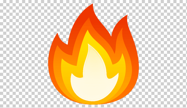 Эмодзи огонь