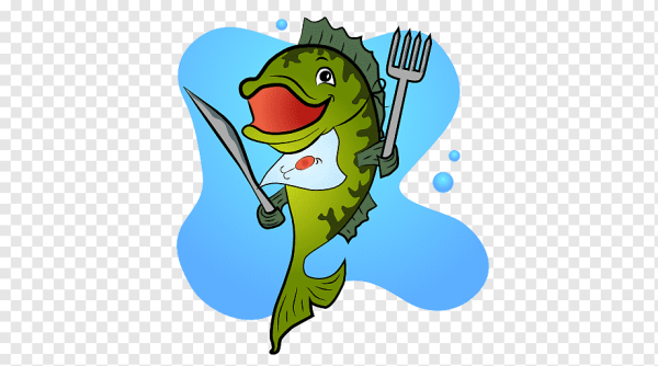 Стикер Рыбак