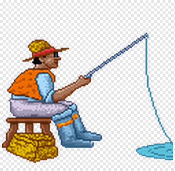 Рыбалка анимация