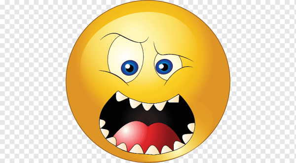 Смайлик кричит