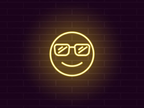 Неоновый фак