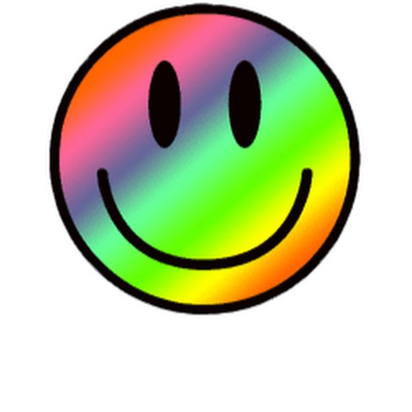 Неоновый смайлик