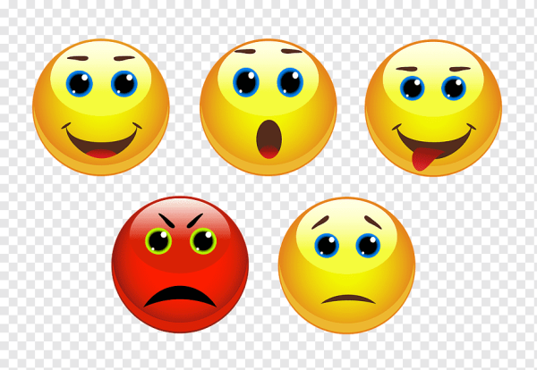 Смайлы выражающие эмоции