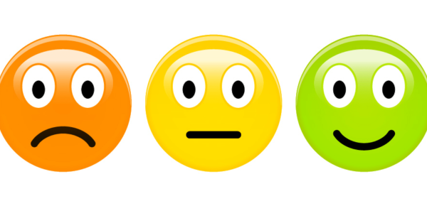 Шкала настроения смайлики