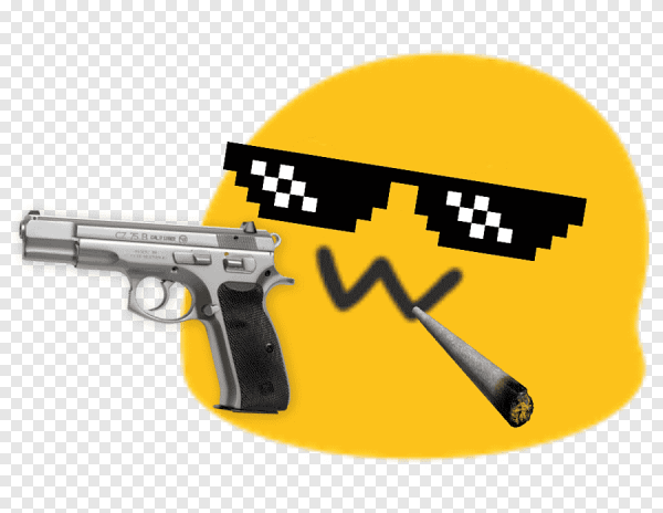 Эмодзи пистолет