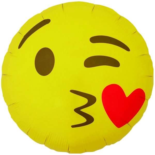 Смайлик с надутыми губами