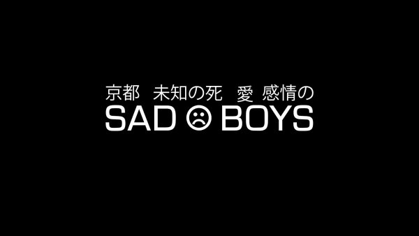 Sad boy