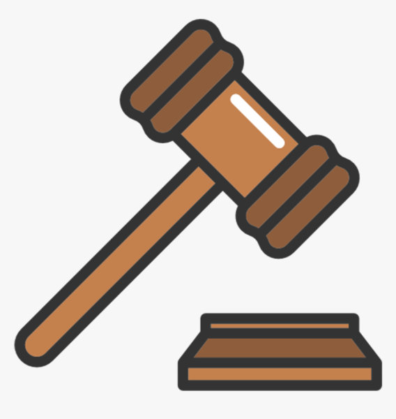 Судейский молоток значок