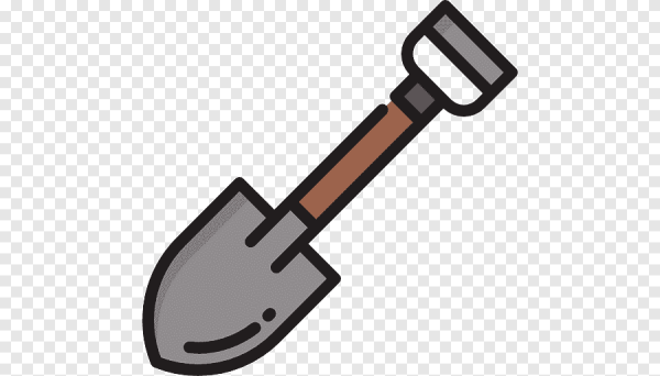 Лопата мультяшный