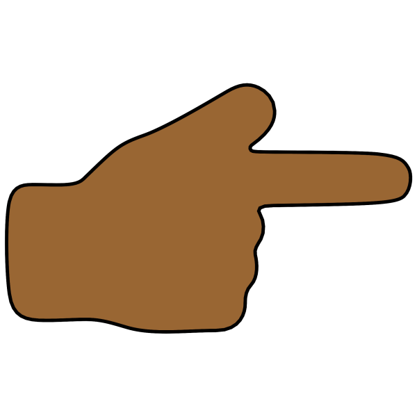 Палец вправо