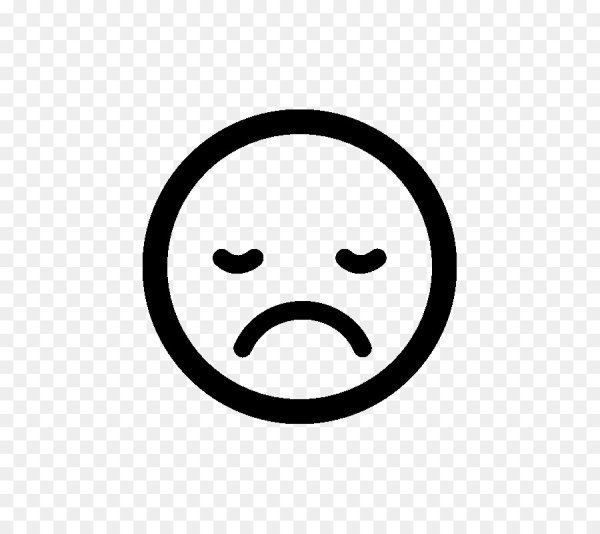 Печальный смайлик