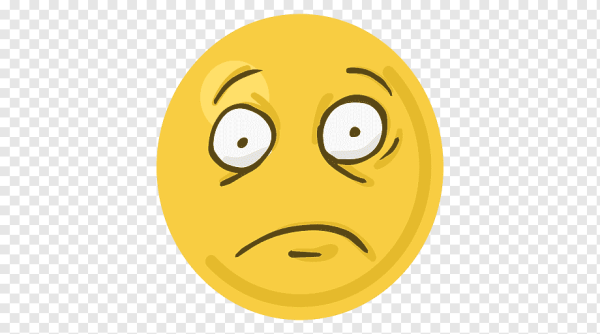 Испуганный смайлик