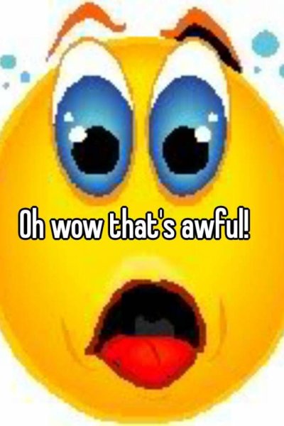 Смайлик в шоке