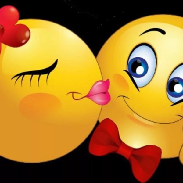 Целующий смайлик