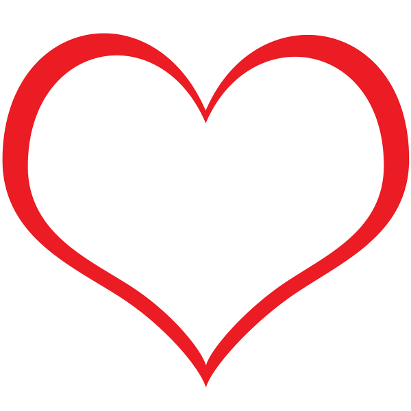 Сердце карандашом