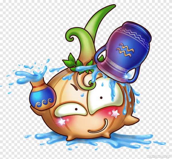 Водолей на прозрачном фоне