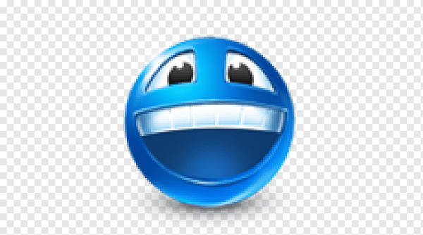 Синий значок пришельца