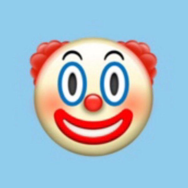 Смайлик клоуна