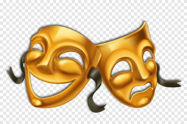 Золотая Театральная маска