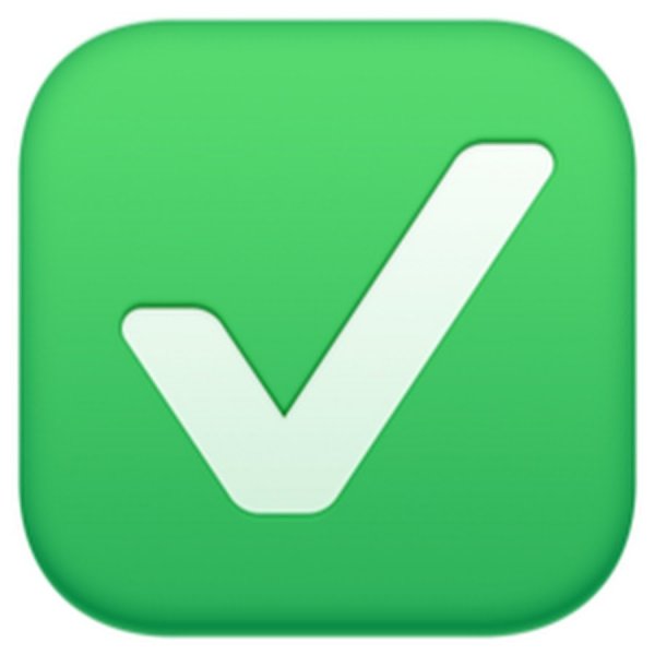 Зеленая галочка