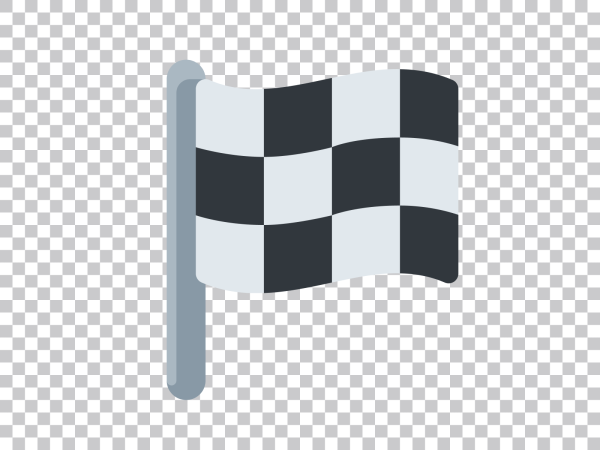 Смайлик флажок финиш