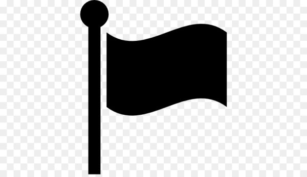 Бело черный флаг