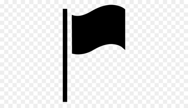 Эмодзи черный флаг