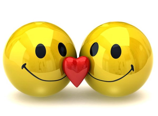Смайлики любовь