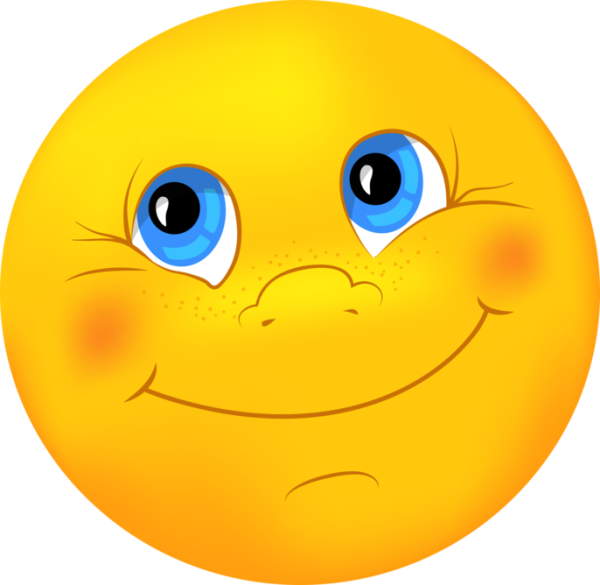 Лицо солнышка без лучиков