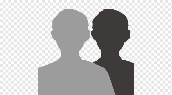 Эмодзи силуэт человека