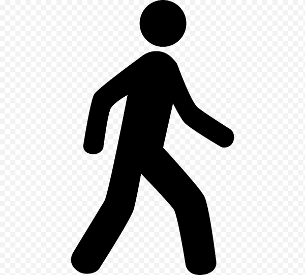 Человечек идет