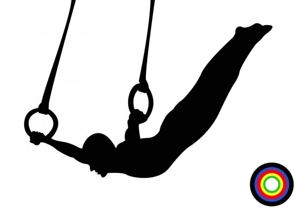 Гимнаст силуэт