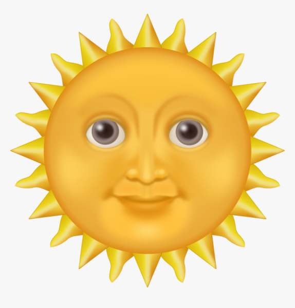 Смайлик солнце