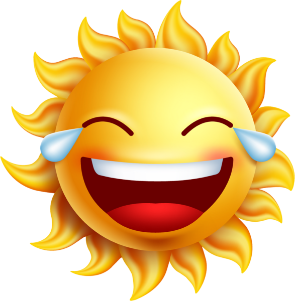 Солнце смеется