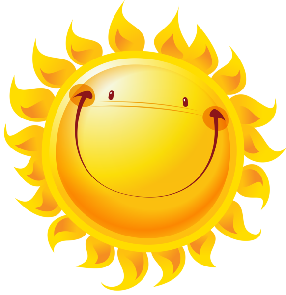 Картинка солнышка улыбающегося