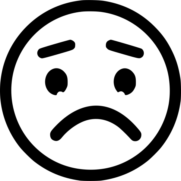 Грустный смайлик фото