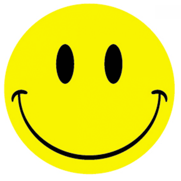 Смайл на белом фоне